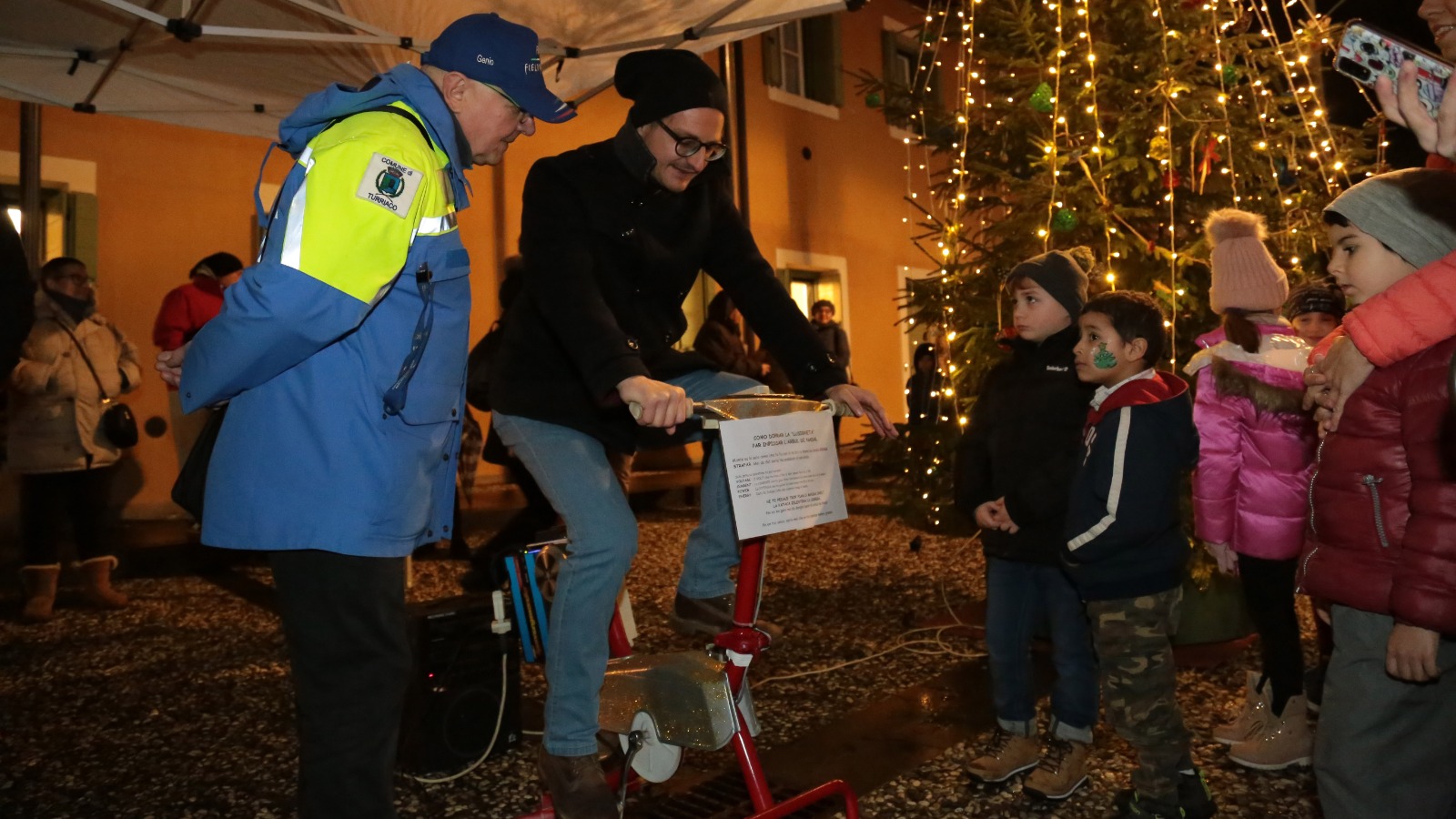 Immagine per Il Natale di Turriaco acceso da Eugenio Cosolo, La Gega vinta a Ruda